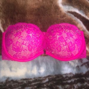 Victoria Secret Padded Strapless Bra